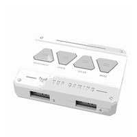 ASUS ventilátor TUF GAMING TF120 ARGB 3IN1 WHITE, 3x120mm PC case fan