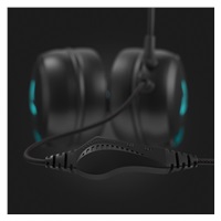 LAMAX Heroes Defender1 - náhlavní sluchátka - černá