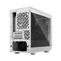 FRACTAL DESIGN skříň Meshify 2 Nano White TG Clear Tint, USB 3.1 Type-C, 2x USB 3.0, bez zdroje, miniITX