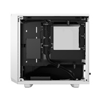 FRACTAL DESIGN skříň Meshify 2 Nano White TG Clear Tint, USB 3.1 Type-C, 2x USB 3.0, bez zdroje, miniITX