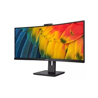 Philips MT VA LED 34" 34B1U5600CH/00 - VA panel, 3440x1440, HDMI, DP, USB-C, USB, LAN, repro, nast vyska, curved, webcam