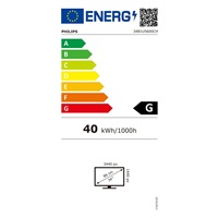 Philips MT VA LED 34" 34B1U5600CH/00 - VA panel, 3440x1440, HDMI, DP, USB-C, USB, LAN, repro, nast vyska, curved, webcam
