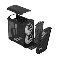 FRACTAL DESIGN skříň Torrent Compact RGB Black TG Light Tint, USB 3.1 Type-C, 2x USB 3.0, bez zdroje, E-ATX