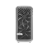 FRACTAL DESIGN skříň Torrent Compact White TG Clear Tint, USB 3.1 Type-C, 2x USB 3.0, bez zdroje, E-ATX