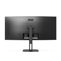 AOC MT VA LCD WLED 34" CU34V5C/BK - VA panel, 3440x1440, HDMI, DP, USB, USB-C, nast. vyska, repro, zakriven