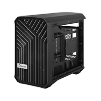 FRACTAL DESIGN skříň Torrent Nano Black Solid, USB 3.1 Type-C, 2x USB 3.0, bez zdroje, mITX