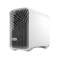 FRACTAL DESIGN skříň Torrent Nano White TG Clear Tint, USB 3.1 Type-C, 2x USB 3.0, bez zdroje, mITX
