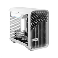 FRACTAL DESIGN skříň Torrent Nano White TG Clear Tint, USB 3.1 Type-C, 2x USB 3.0, bez zdroje, mITX