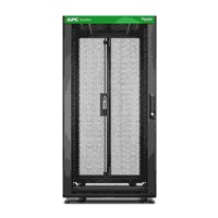 APC Easy Rack 600mm/24U/1200mm, with Roof, Side panel, castors, feet and 4 Brackets, No Bottom, black