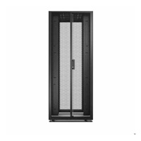 APC Easy Rack 800mm/42U/1200mm,with Roof, Side panel, castors, feet and 4 Brackets, No Bottom, black