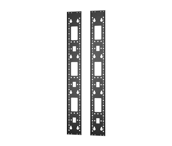 APC Easy Rack Vertical 0U accessory channel, 24U, qty. 2