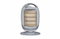 Orava HO-82 halogenový ohřívač, 1200 W, 3 úrovně, oscilace, 18 m2, rukojeť pro přenos, šedá