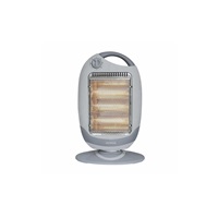 Orava HO-82 halogenový ohřívač, 1200 W, 3 úrovně, oscilace, 18 m2, rukojeť pro přenos, šedá