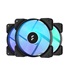 FRACTAL DESIGN ventilátor Aspect 12 RGB Black Frame 3-pack, 120mm