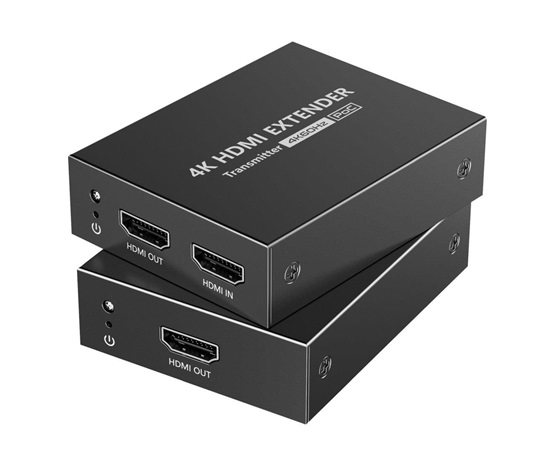 PremiumCord 4K@60Hz HDMI2.0 extender na 50m přes jeden kabel Cat6/6a HDR10