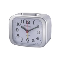 TechnoLine Modell XL analogový budík, stříbrný