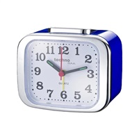 TechnoLine Modell XL analogový budík, modrý