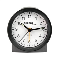 TechnoLine Modell G analogový budík, stříbrný