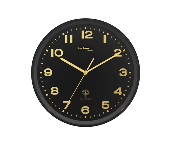 Hodiny TechnoLine WT 8500 - 1, černo-zlaté