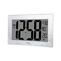 Hodiny TechnoLine WS 8019, stříbrné