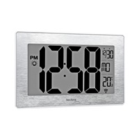 Hodiny TechnoLine WS 8019, stříbrné