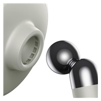 Baseus C01 magnetický držák do auta (na palubní desku), krémově bílá