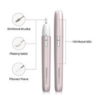 TOUCHBeauty 2035 Bruska na manikúru a pedikúru 3v1