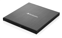 VERBATIM externí mechanika Slimline Blu-ray Writer (USB-C, USB 3.0) Zdarma BR Disc 25GB (CD DVD BD + NERO