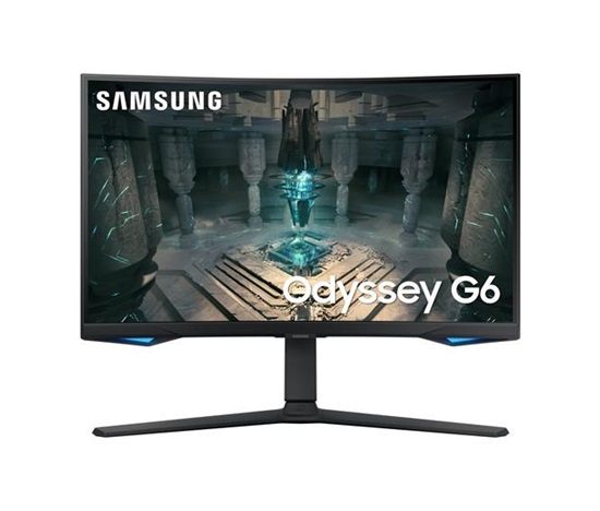 SAMSUNG MT LED LCD Gaming Smart Monitor 27" Odyssey G65B - prohnutý,Quantum Dot QHD,VA,240Hz,1ms,Pivot