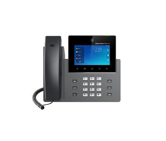 Grandstream GXV3380 [IP videotelefón so systémom Android 7.0, PoE, WiFi, 8" dotykový LCD displej, 2x 1Gbps, HDMI, Bluetooth, USB]