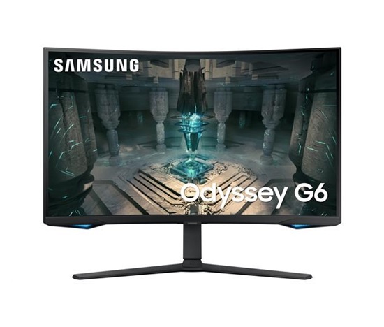 SAMSUNG MT LED LCD Gaming Smart Monitor 32" OdysseyG75T  - prohnutý,VA,2560x1440,1ms,240Hz,Wifi, BT,Pivot