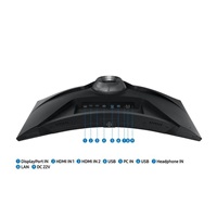 SAMSUNG MT LED LCD Gaming Smart Monitor 32" Odyssey G65B  - prohnutý,VA,2560x1440,1ms,240Hz,Wifi, BT,Pivot