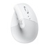 Logitech Lift Vertical Ergonomic Mouse for Business, Mac, off-white/pale grey