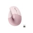 Logitech Lift Vertical Ergonomic Mouse for Business, Pink