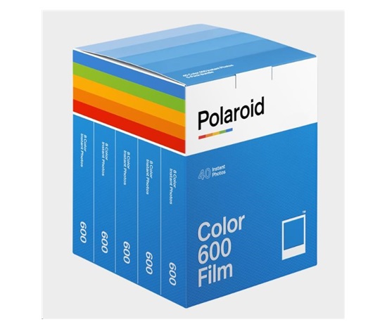 Polaroid Color film for 600 5-pack