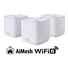 ASUS ZenWiFi XD5 3-pack Wireless AX3000 Dual-band Mesh WiFi 6 System, white