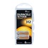 Duracell DA 312 P6 Easy Tab