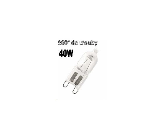 OSRAM G9 40W halogen 300° stupňů do trouby