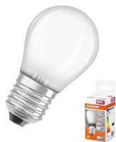 OSRAM LED STAR E27 4W/840 SCLP40W miniglobe studená