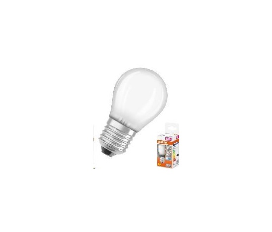 OSRAM LED STAR E27 4W/840 SCLP40W miniglobe studená