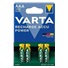 Varta LR03/4BP 1000 mAh Ready to use (Blistr 4ks)