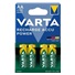 Varta LR6/4BP 2100 mAh Ready to use (Blistr 4ks)