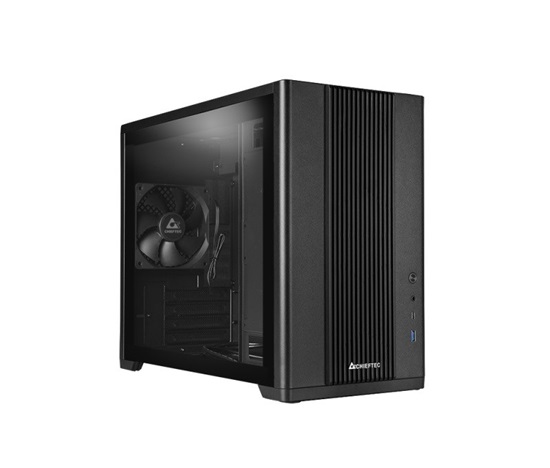 CHIEFTEC skříň Uni Series/Minitower, BX-10B-OP, USB 3.0, bez zdroje, černá