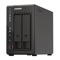 QNAP TS-253E-8G (4C/CeleronJ6412/2,6GHz/8GBRAM/2xSATA/2xM.2/2x2,5GbE/2xUSB2.0/2xUSB3.2/2xHDMI)