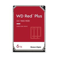 WD RED PLUS NAS WD60EFPX 6TB, SATA III 3.5", 256MB 5400RPM, 180MB/s, CMR