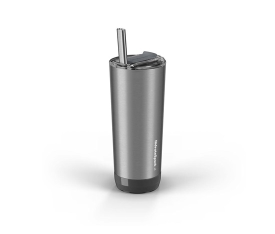 HidrateSpark Pro Tumbler – Chytrá hydratační lahev, 592 ml, nerezová