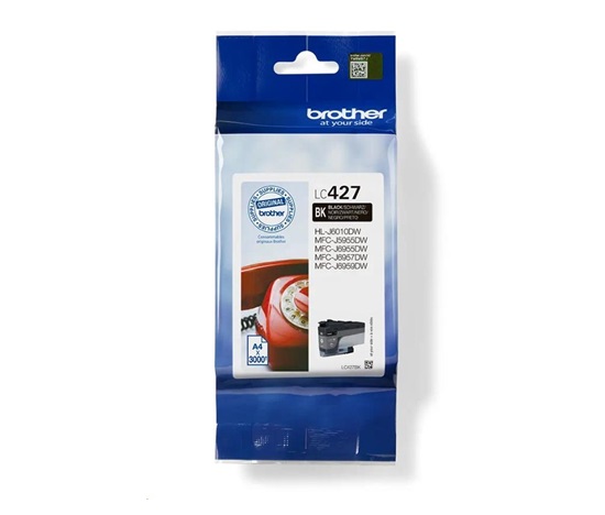 BROTHER INK LC-427BK - cca 3000 stran, pro MFC-5955 6955 6957 6959 J6010