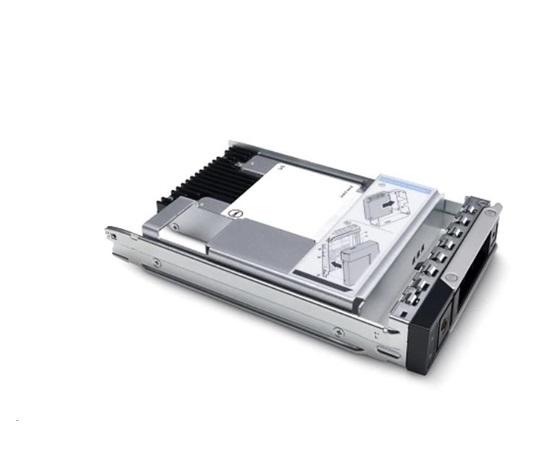 DELL 960GB SSD SATA Read Intensive 6Gbps 512e 2.5in with 3.5in Hot-plug  T360, T560, R360,R450,R550, R660, R760, Rxx5...