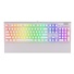 ENDORFY Klávesnice Omnis Pudding Onyx White Brown, Mechanická, USB, ARGB, bílá