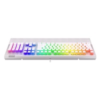 ENDORFY Klávesnice Omnis Pudding Onyx White Brown, Mechanická, USB, ARGB, bílá